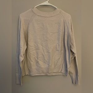 a new day | oatmeal raglan sweater